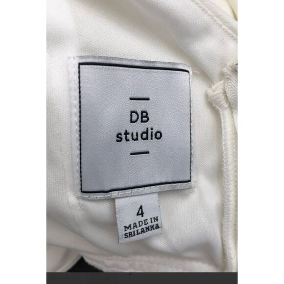 NWT David's Bridal DB Studio Women's White Maxi Dress - Size 4 Wedding, Prom - Picture 11 of 11